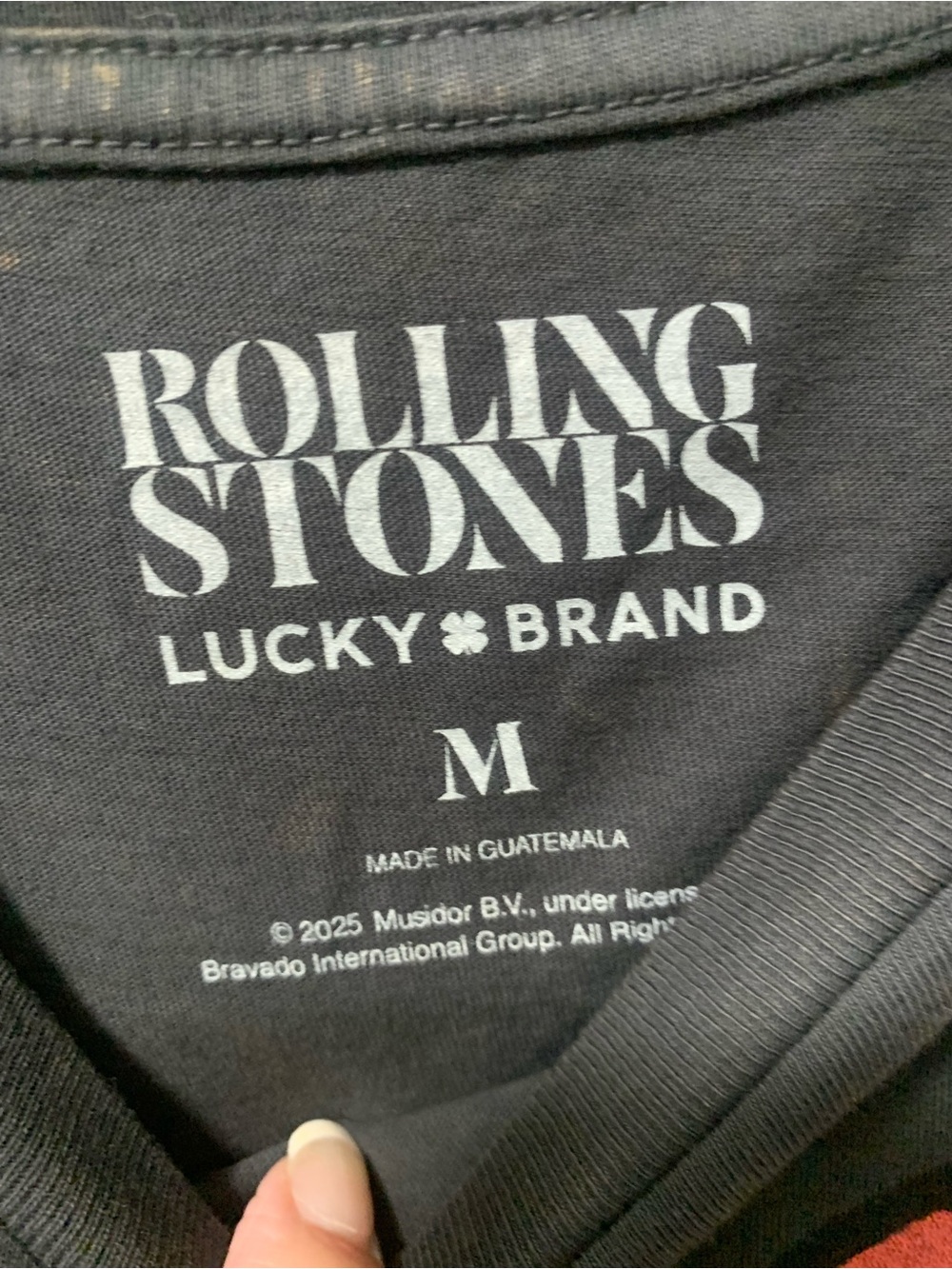 Lucky Brand Rolling Stones Graphic Tee & Sleigher shirt - Picture 4 of 7